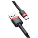 Кабель Baseus Cafule Cable USB For Type-C 2A 2M Red+Black, изображение 4