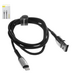 Кабель Baseus USB на Lightning Horizontal Data Cable, 1 м, Черный, изображение 3