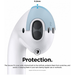 Амбушюры Elago AirPods Secure Fit Cover (Yellow/Pastel Blue), изображение 2