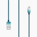 Кабель Le Cord USB на Lightning 1.2 м, Aqurells Aqua, изображение 2