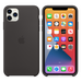 Чехол Apple для iPhone 11 Pro Max, Silicone Case, Black (оригинал), изображение 6