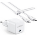Комплект Anker СЗУ 20w + кабель  Cube 2149, изображение 2