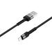 Кабель lightning Borofone BX34  Black, изображение 3