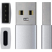 Адаптер Satechi USB Type-A to Type-C Silver, изображение 4