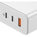 Сетевое зарядное устройство Baseus GaN Mini Quick Charger C+C+A 120W EU White (CCGAN-J02), изображение 5