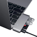USB-хаб Satechi Type-C USB 3.0 Passthrough Hub Space Gray, изображение 6