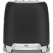 Тостер SMEG TSF01BLMEU  на 2 ломтика матовый черный, Цвет: Black matte / Черный матовый, изображение 3