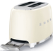 Тостер SMEG TSF01CREU на 2 ломтика кремовый, Цвет: Cream / Кремовый, изображение 4