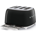 Тостер SMEG TSF03BLEU на 4 ломтика черный, Цвет: Black / Черный, изображение 4