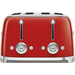 Тостер SMEG TSF03RDEU  на 4 ломтика красный, Цвет: Red / Красный, изображение 2
