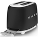 Тостер SMEG TSF01BLMEU  на 2 ломтика матовый черный, Цвет: Black matte / Черный матовый, изображение 8