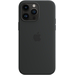 Чехол для iPhone 14 Pro Max Silicone Case Midnight, Цвет: Midnight / Тёмная ночь, изображение 4