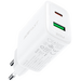 Зарядное устройство двухпортовое ACEFAST A25 PD20W USB-C+USB-A dual port, изображение 5
