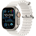 Apple Watch Ultra 2 GPS + Cellular, 49 мм, корпус из титана, ремешок Ocean белого цвета, Экран: 49, Цвет: White / Белый
