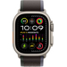Apple Watch Ultra 2 GPS + Cellular, 49 мм, корпус из титана, ремешок Trail синего/черного цвета, Экран: 49, Цвет: Black / Черный, изображение 2
