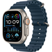 Apple Watch Ultra 2 GPS + Cellular, 49 мм, корпус из титана, ремешок Ocean синего цвета, Экран: 49, Цвет: Blue / Синий