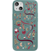 Чехол для iPhone 13 защитный VLP Art Collection Dark Green