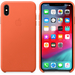 Чехол Apple для iPhone XS Max Leather Case Sunset (оригинал), Цвет: Orange / Оранжевый, изображение 2