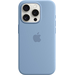 Чехол для iPhone 15 Pro Silicone Case Winter Blue, Цвет: Blue / Голубой, изображение 3