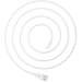 Кабель Borofone BX22 USB to Lightning White, изображение 6