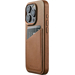 Чехол для iPhone 15 Pro Mujjo Full Leather Wallet Case Tan, Цвет: Brown / Коричневый, изображение 4