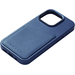 Чехол для iPhone 15 Pro Mujjo Full Leather Wallet Case Monaco Blue, Цвет: Blue / Синий, изображение 7