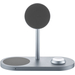 Беспроводное зарядное устройство uBear Stage Pro 3in1 Magnetic wireless charger серый, изображение 2