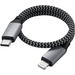 Кабель Satechi USB-C to Lightning MFI Cable 25см. Серый космос, изображение 4