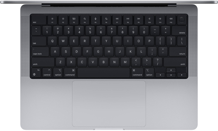 Apple MacBook Pro 14" Space Gray (M2 Pro 10-Core, GPU 16-Core, 16GB, 512GB), Цвет: Space Gray / Серый космос, Жесткий диск SSD: 512 Гб, Оперативная память: 16 Гб, изображение 2