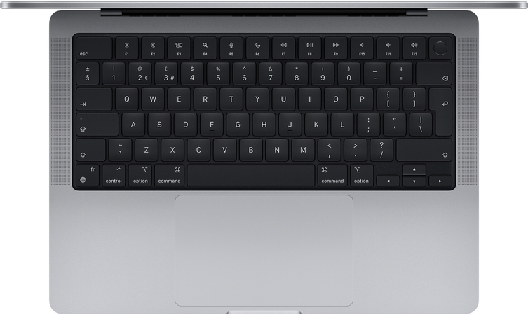 MacBook Pro 14 M1 Pro/16/512Gb Space Gray, Цвет: Space Gray / Серый космос, Жесткий диск SSD: 512 Гб, Оперативная память: 16 Гб, изображение 2