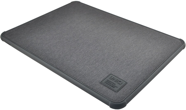 Чехол для Macbook Pro 13 (2016/2018) Uniq DFender Sleeve Kanvas Grey, Цвет: Grey / Серый, изображение 3