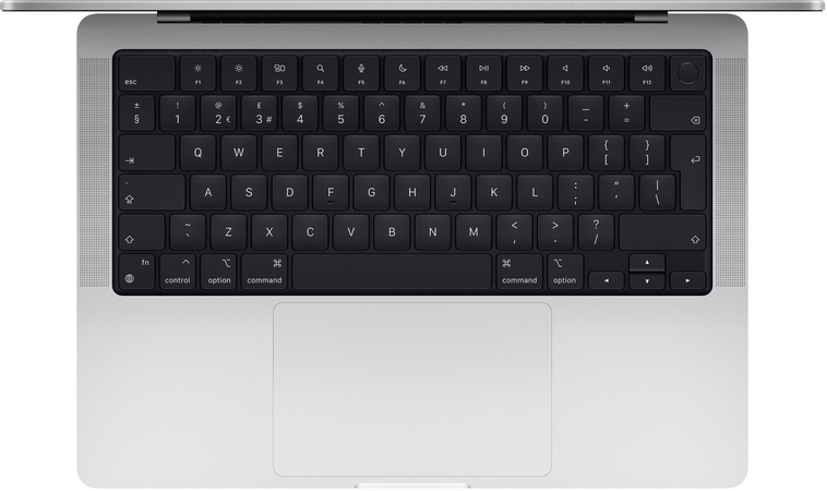 MacBook Pro 14 M1 Pro/16/1Tb Silver, Цвет: Silver / Серебристый, Жесткий диск SSD: 1 Тб, Оперативная память: 16 Гб, изображение 2