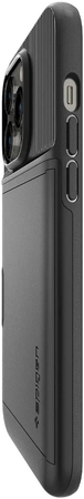 Чехол Spigen Slim Armor CS для iPhone 14 Pro Black, изображение 4