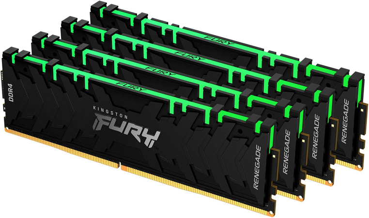 Оперативная память Kingston FURY Renegade RGB (KF436C16RB1AK4/64) 64 ГБ, изображение 2