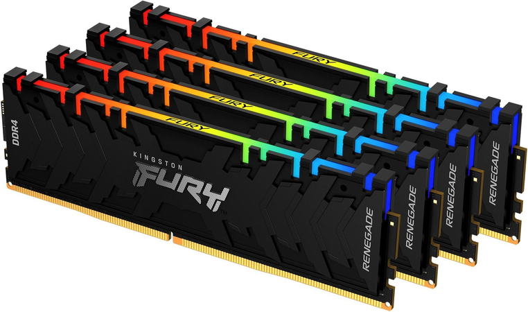 Оперативная память Kingston FURY Renegade RGB (KF436C16RB1AK4/64) 64 ГБ, изображение 3