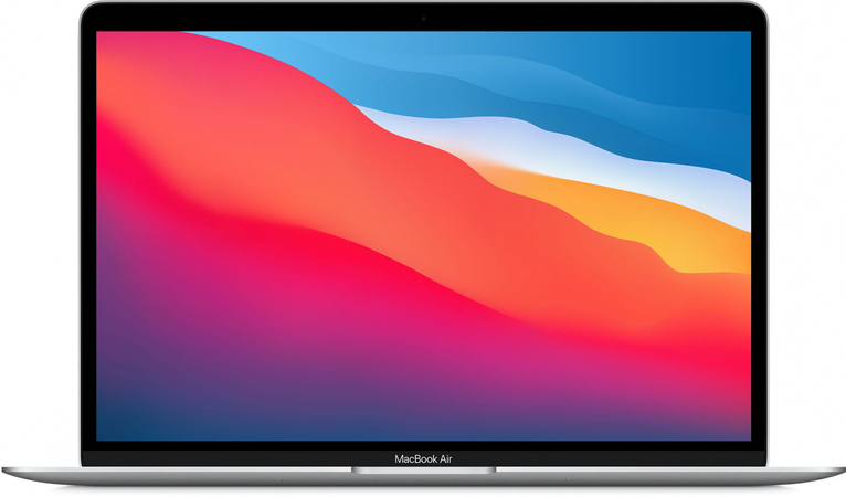 MacBook Air 13 (M1 2020) 8GB 256GB SSD Silver, Цвет: Silver / Серебристый, Жесткий диск SSD: 256 Гб, Оперативная память: 8 Гб