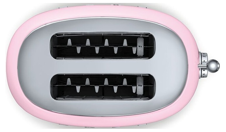 Тостер SMEG TSF01PKEU  на 2 ломтика розовый, Цвет: Pink / Розовый, изображение 4