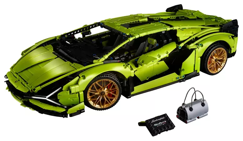 Конструктор Lego Technic Lamborghini Sian FK (42115), изображение 7