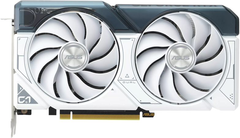 Видеокарта ASUS GeForce RTX 4060 Ti Dual White OC Edition (DUAL-RTX4060TI-O8G-WHITE)