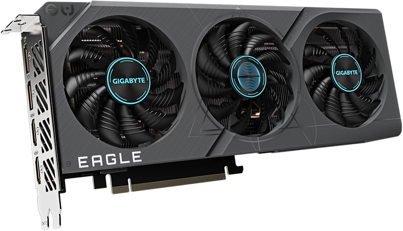 Видеокарта GIGABYTE GeForce RTX 4060 Ti EAGLE OC (GV-N406TEAGLE OC-8GD), изображение 2