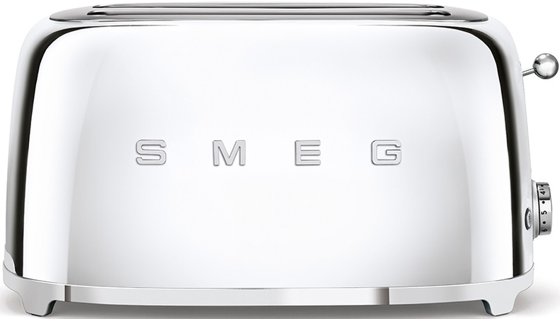 Тостер SMEG TSF02SSEU  на 4 ломтика хром, Цвет: Steel / Сталь, изображение 2