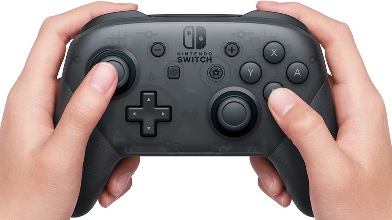 Геймпад Nintendo Switch Pro Controller Black, изображение 4