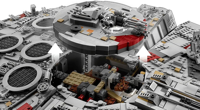 Конструктор Lego Star Wars Сокол Tысячелетия (75192), изображение 10