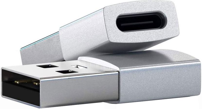 Адаптер Satechi USB Type-A to Type-C Silver, изображение 3