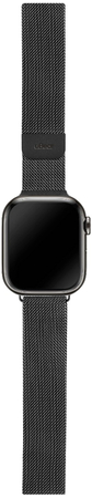 Ремешок магнитный металлический uBear Spark для Apple Watch M/L черный, Цвет: Black / Черный, изображение 3