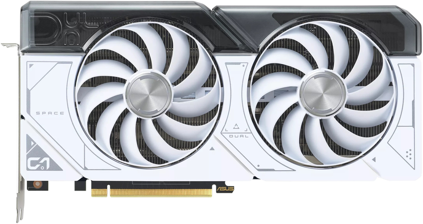 Видеокарта ASUS GeForce RTX 4070 Dual White OC Edition (DUAL-RTX4070-O12G-WHITE)