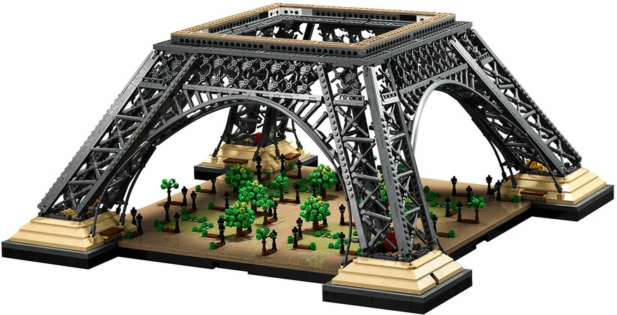 Конструктор Lego Icons Эйфелева Башня. Коллекционный набор (10307), изображение 4