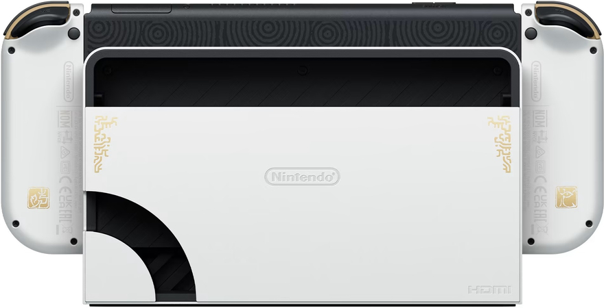 Nintendo Switch Oled Zelda Edition, Цвет: Gold / Золотой, изображение 4