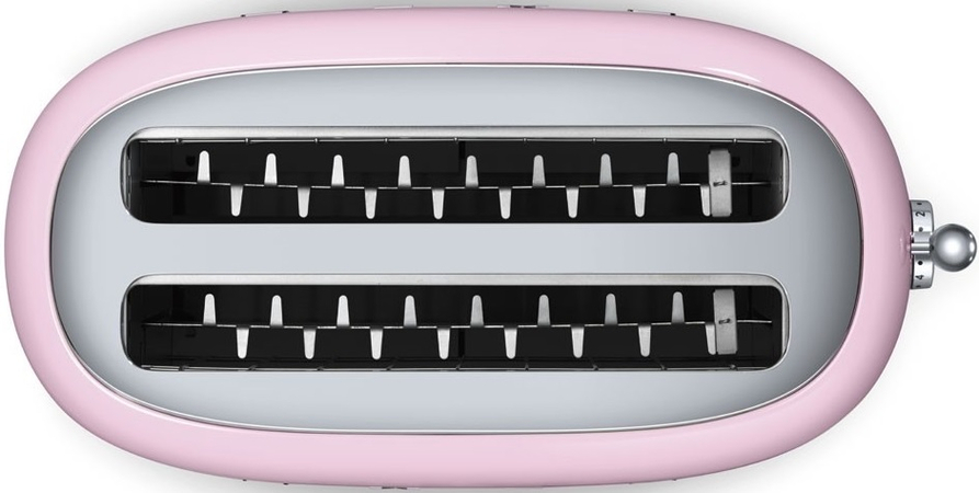 Тостер SMEG TSF02PKEU на 4 ломтика розовый, Цвет: Pink / Розовый, изображение 3