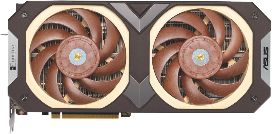 Видеокарта ASUS GeForce RTX 4080 Noctua OC Edition (RTX4080-O16G-NOCTUA)